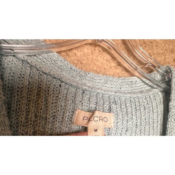 Anthropologie Pilcro Women’s Striped Longline Sweater Vest Sz. M Beach Coastal - Picture 16 of 16